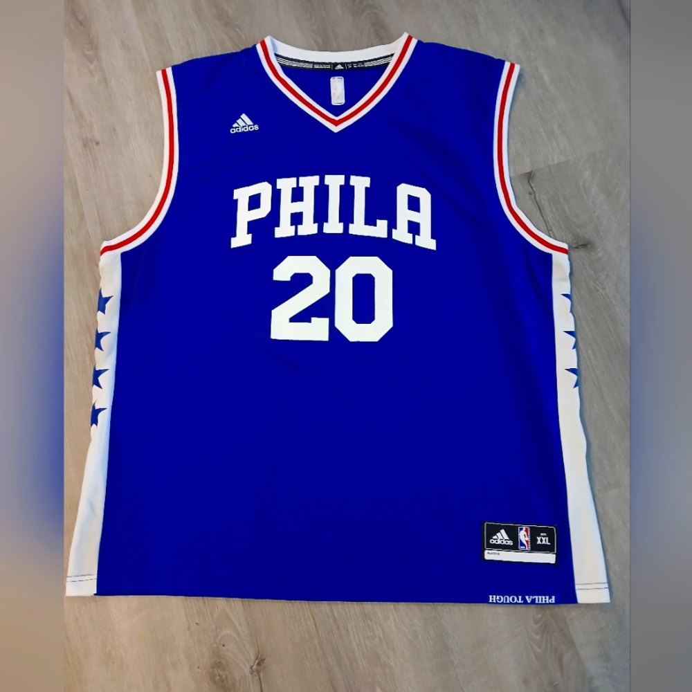 Adidas Philadelphia 76ers Markelle Fultz #20 Swingman Jersey - Size XXL